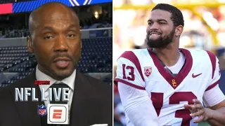 NFL LIVE | Louis Riddick breaks down why Caleb Williams would regret not going to Chicago Bears