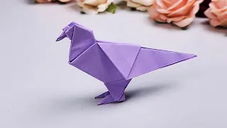 Easy Origami Bird Tutorial - Crafting a Charming Paper Bird