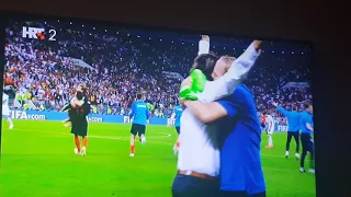 Drago Cosic after Croatia win against England World Cup 2018 Semifinal