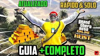 GUIA ATUALIZADO E COMPLETO DO GOLPE DE CAYO PERICO (OURO SOLO) ELITE - RÁPIDO E FÁCIL (GTA ONLINE)