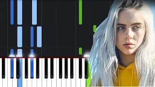 Billie Eilish - when the party's over (Piano Tutorial)