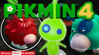 Pikmin 4 Nintendo Direct 6.21.2023 Trailer Breakdown LIVE