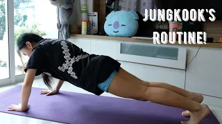 I Tried BTS Jungkook's Workout Routine *I FAILED*