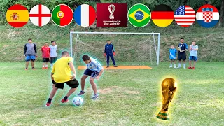 WORLD CUP CHALLENGE 1v1 WITH LOTS OF PLAYER SKILLS! ‹ Rikinho ›