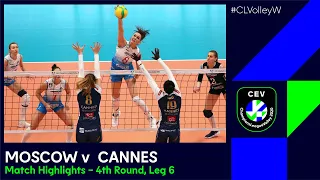 #CLVolleyW | Dinamo MOSCOW vs RC CANNES - Match Highlights