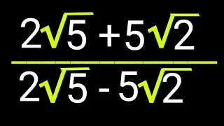 Simplifying A Nice Radical Expression| Avoid the use Of Calculator | @ShittuMathematicsClass01