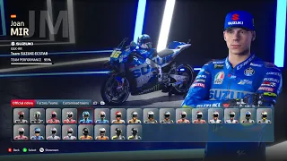 MotoGP 22 - All Bikes & Riders List