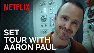 Aaron Paul Takes Us On a Black Mirror Set Tour | Beyond The Sea | Netflix