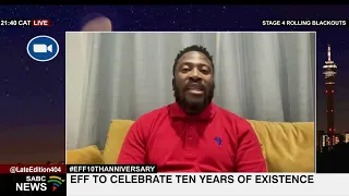 EFF's 10th Anniversary Celebrations | EFF to celebrate 10 years of existence: Dr Ongama Mtimka