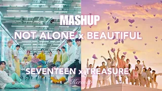 SEVENTEEN X TREASURE - NOT ALONE X BEAUTIFUL [MASHUP]