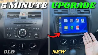 10.1" Mazda 3 2010-2013 Touchscreen Installation (EASY MOD)
