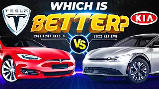 Tesla Model S 2022  vs Kia EV6 2022