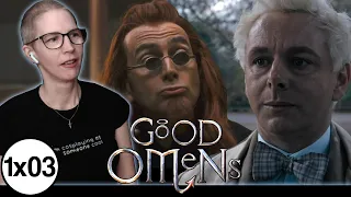 Good Omens 1x03 REACTION "Hard Times"