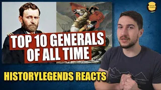 Historian Reacts to Top 10 Generals according to MATH