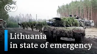 Lithuania reinforces troops along Kaliningrad and Belarus border | Focus on Europe