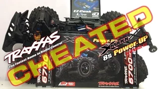 CHEATED !! TRAXXAS X-MAXX 8S POWER-UP KIT : I'M PISSED