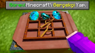 Minecraft'ta Sizin FİKİRLERİNİZİ Denedim