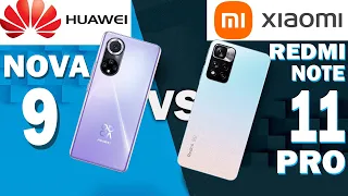 Huawei Nova 9 vs Redmi Note 11 Pro | Full Specification