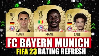 FIFA 23 | BAYERN MUNICH PLAYER RATINGS! 😱🔥 | FT. Mane, Sane,  Neuer...etc