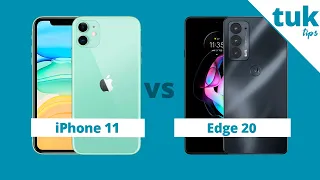 iPhone 11 vs Motorola Edge 20 - Diferenças! Comparativo | Especificações