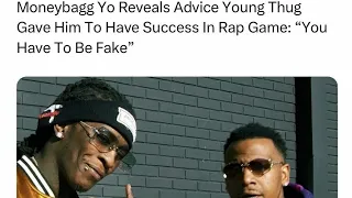 Moneybagg Yo Reveals Advice Young Thug Gave Him To Have Successful In Rap Game:"You Have To Be Fake"