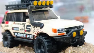 viral toyota land cruiser VX 80 custom hot wheels 2022