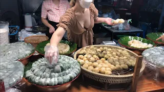 Amazing Street Food At Thepprasit Night Market in Pattaya City - Thailand Street Food