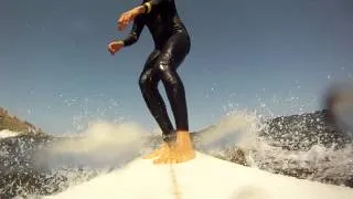Longboarding small wave - Chicama