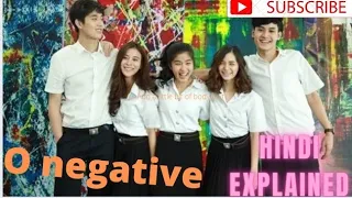 o negative hindi explained episode 2| thai drama|#hindi#explanation#kdrama #onegative#school#drama