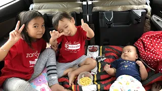 Mendadak TASIKMALAYA 😍🎉 Wow Mobilnya jadi Kamar nyaman untuk Bayi Lucu Sakura dan Kakak Zara Kenzo