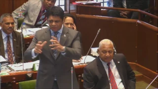 Fijian Attorney-General clearifies why the Fiji Airway Annual Report is not table in Parliament.
