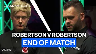 Neil Robertson ends Jimmy Robertson run to set up final with Barry Hawkins | Eurosport Snooker