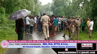 HADIEN BA LA KHANG LYNTI, HAP SHAH KI PULIT ASSAM ÏA KA RBYF & KSU BAN LEIT SHA SHNONG KHAPPUD