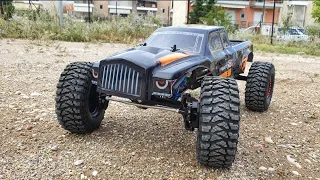 Axial Capra custom construction and small first test.