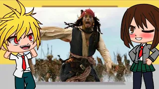 Class 1A react to Deku as Captain Jack Sparrow|AU| |BNHA/MHA || GCRV |I No Ships ||