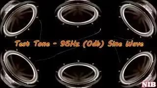 NIB - Test Tone - 95Hz (0db) Sine Wave