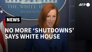 US 'not going back to the shutdowns of March of 2020' says White House Press Secretary | AFP