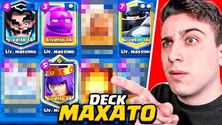 FINALMENTE! Il Mio PRIMO Deck MAXATO al Livello 14! Clash Royale ITA!