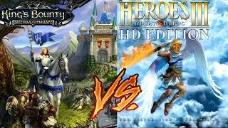 King's Bounty: The Legend VS Heroes of Might & Magic III