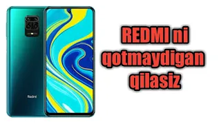 Redmi telefonini qotmaydigan qilish.