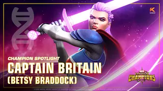 Marvel: Contest of Champions | Дилетантский Взгляд | №6 | Капитан Британия (Бэтси Брэдок) | БГ