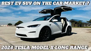 2024 Tesla Model X AWD: Finally has much better quality & materials !!