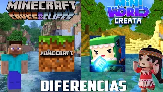 Diferencias entre Minecraft y Mini World