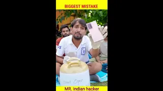MR indian hacker Biggest mistake||@MR.INDIAN HACKER fact#shortsfeed#viral