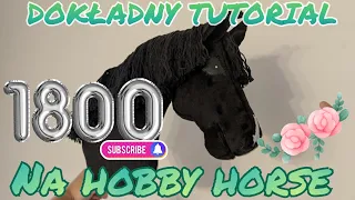 TUTORIAL NA HOBBY HORSE |MÓJ PROCES SZYCIA, MOJA TECHNIKA | NOWY KOŃ #hobbyhorse #hobbyhorsing