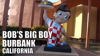 🍔The iconic BOB'S BIG BOY - a quick visit | BURBANK, CALIFORNIA