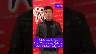 2-Jahon urishiga Amir Temurning Qabrini ochilishi sabab bo’lganmi!2-qisim