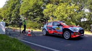 Rallye Mittelrhein Start WP2 (Salmtal) - Tannert, Riedemann, Geipel