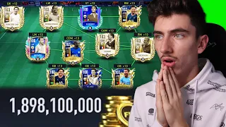 ASA ARATA o ECHIPA de 2.000.000.000 de COINS din FIFA 22 MOBILE