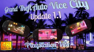 GTA Vice City Update 1.1 Ps Vita ⚜️ Grand Theft Auto Vice City Update 1.1 Playstantion Vita📀